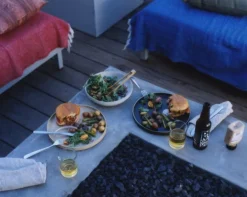 Hasami Porcelain Rund skål, 220 mm, glansig grå