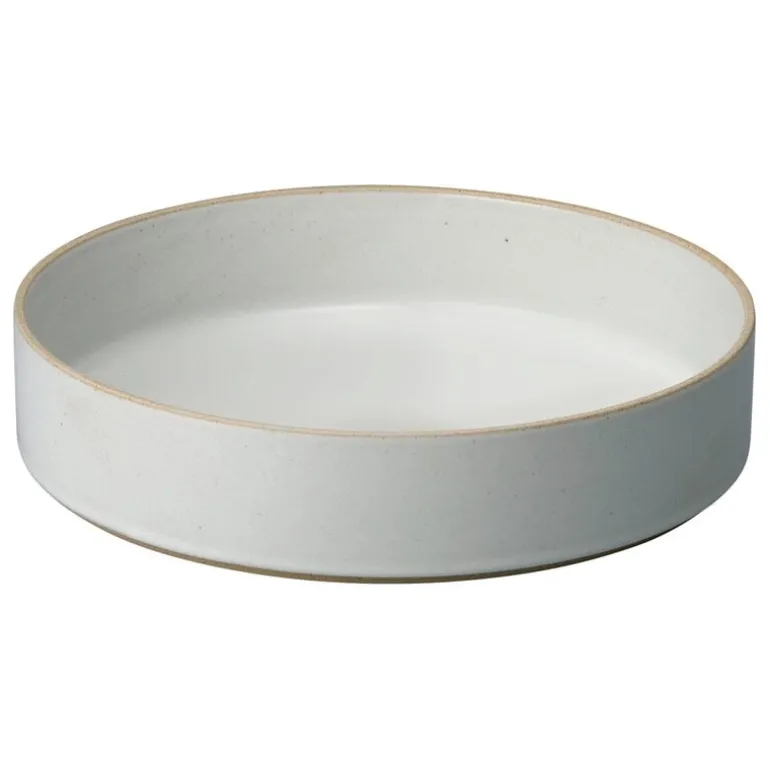 Hasami Porcelain Skål, 255 mm, blank grå
