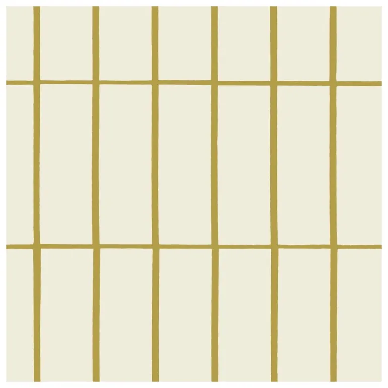 Havi Marimekko Tiiliskivi pappersservett, 20 st, beige - guld