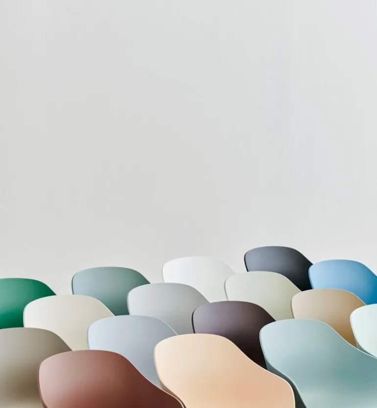 HAY About A Chair AAC22, melange cream 2.0 - lackerad ek