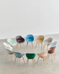 HAY About A Chair AAC22, melange cream 2.0 - såpad ek