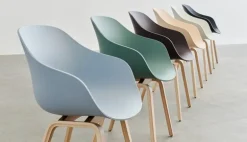 HAY About A Chair AAC22, pastellgrön 2.0 - lackerad ek