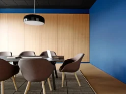 HAY About A fåtölj AAL82, lackerad ek - Steelcut Trio 806