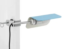 HAY Apex, klämlampa, pastellblå