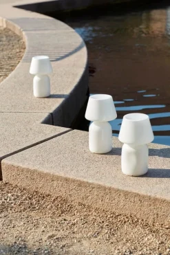 HAY Apollo bärbar bordslampa, vit