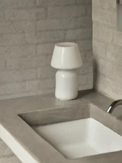 HAY Apollo bärbar bordslampa, vit