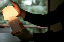 HAY Apollo bärbar bordslampa, vit