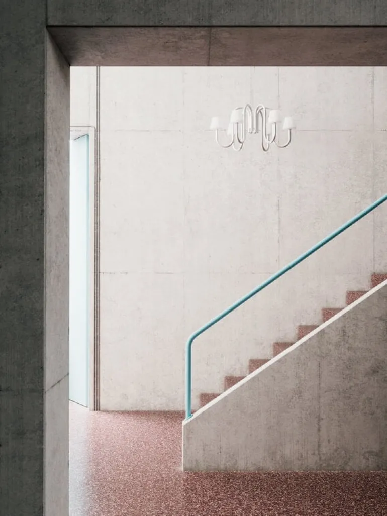 HAY Apollo ljuskrona 745, vitt opalglas