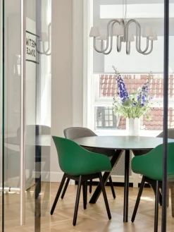 HAY Apollo ljuskrona 745, vitt opalglas