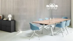 HAY Apollo ljuskrona 745, vitt opalglas