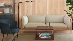 HAY Arbour Eco 3-sitssoffa, Hallingdal 220 - oljad vaxad ek