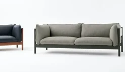 HAY Arbour Eco 3-sitssoffa, Atlas 931 - bottle green lackerad bok