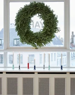 HAY Arcs ljusstake L, röd