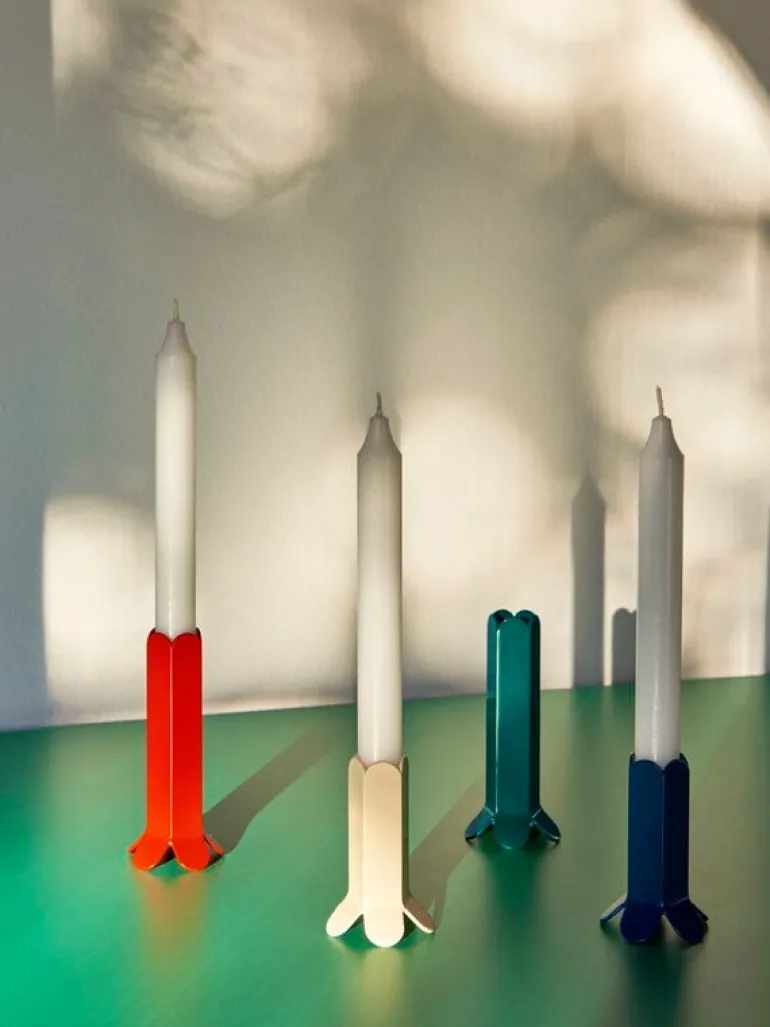 HAY Arcs ljusstake S, mörkblå