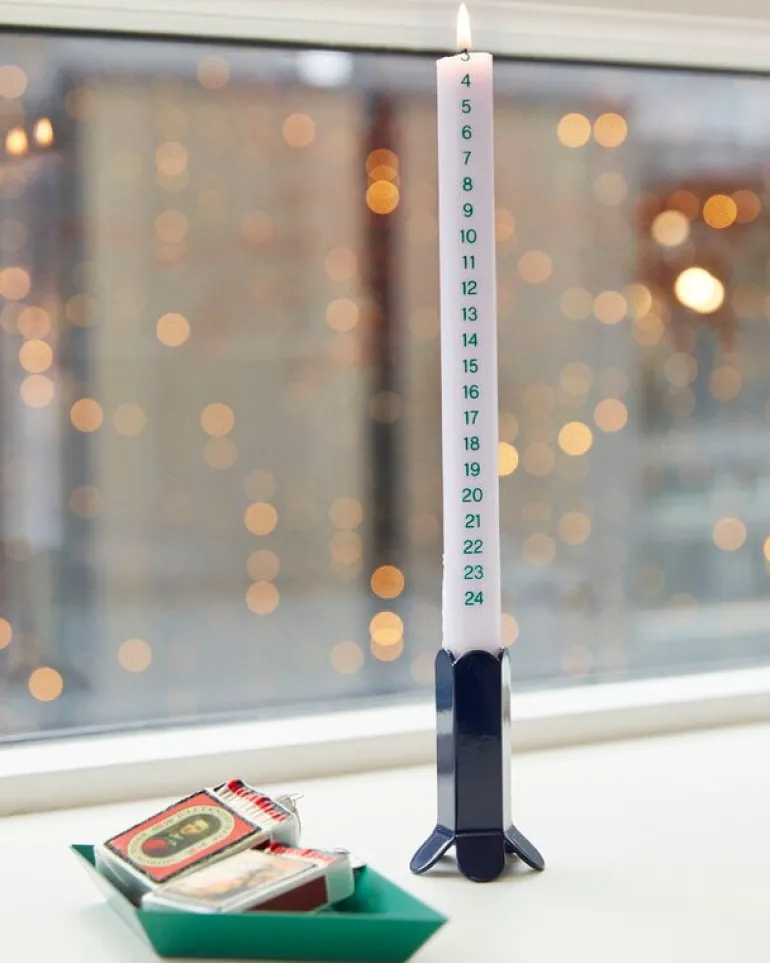 HAY Arcs ljusstake S, mörkblå