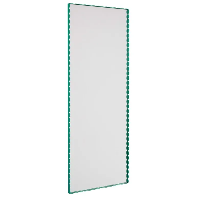HAY Arcs Mirror rektangel, medium, grön