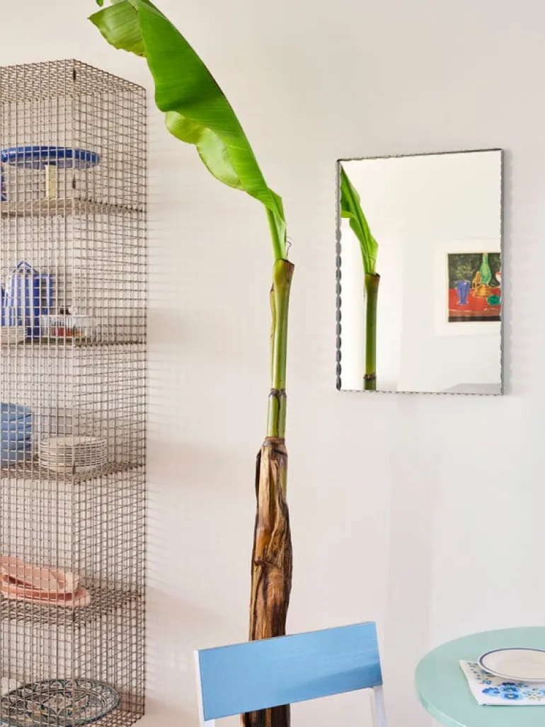 HAY Arcs Mirror rektangel, liten, reflekterande