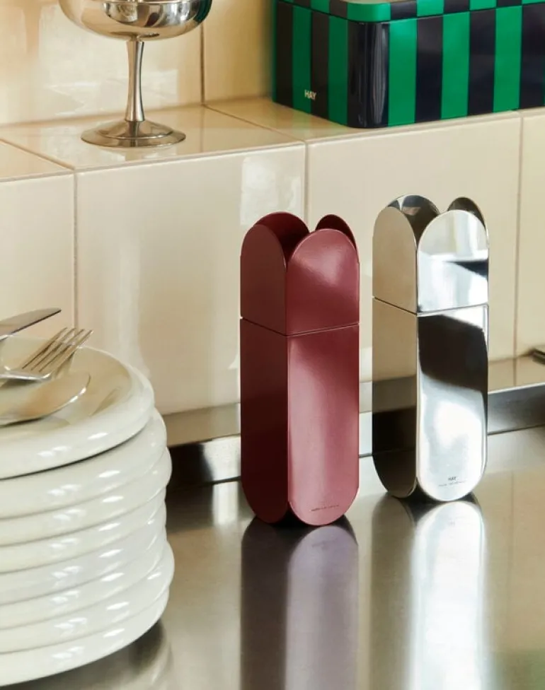 HAY Arcs Salt & Pepper kvarn, spegel