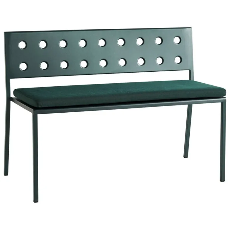 HAY Balcony bänk, 114 x 52 cm, mörk skog