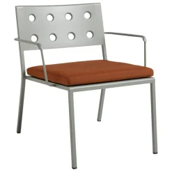 HAY Balcony dyna till fåtölj, röd kajennpeppar