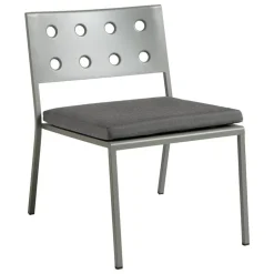 HAY Balcony dyna till fåtölj, svartpeppar