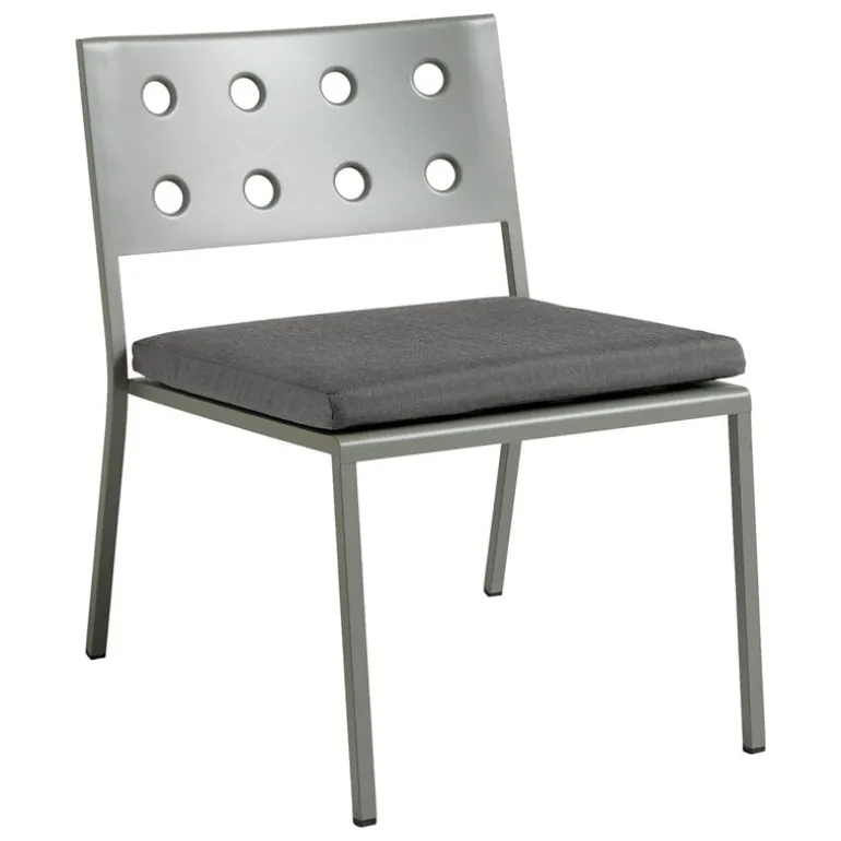 HAY Balcony dyna till fåtölj, svartpeppar