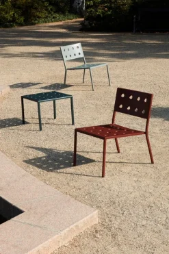 HAY Balcony lågt bord, 50 x 51,5 cm, mörk skog