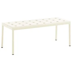 HAY Balcony lågt bord, 96,5 x 41 cm, kritbeige