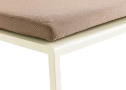 HAY Balcony Lounge bänk, 113,5 x 69 cm, kritbeige