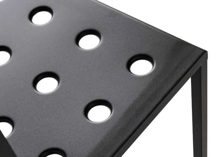 HAY Balcony Lounge bänk, 113,5 x 69 cm, antracit