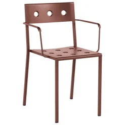 HAY Balkong fåtölj, järnröd