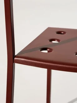 HAY Balkong fåtölj, järnröd