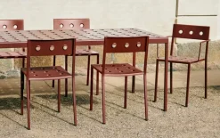 HAY Balkong fåtölj, järnröd