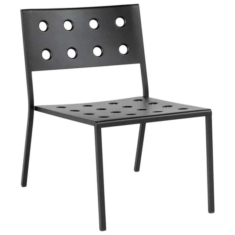 HAY Balkong lounge stol, antracit