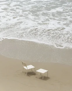 HAY Balkong lounge stol, krita beige