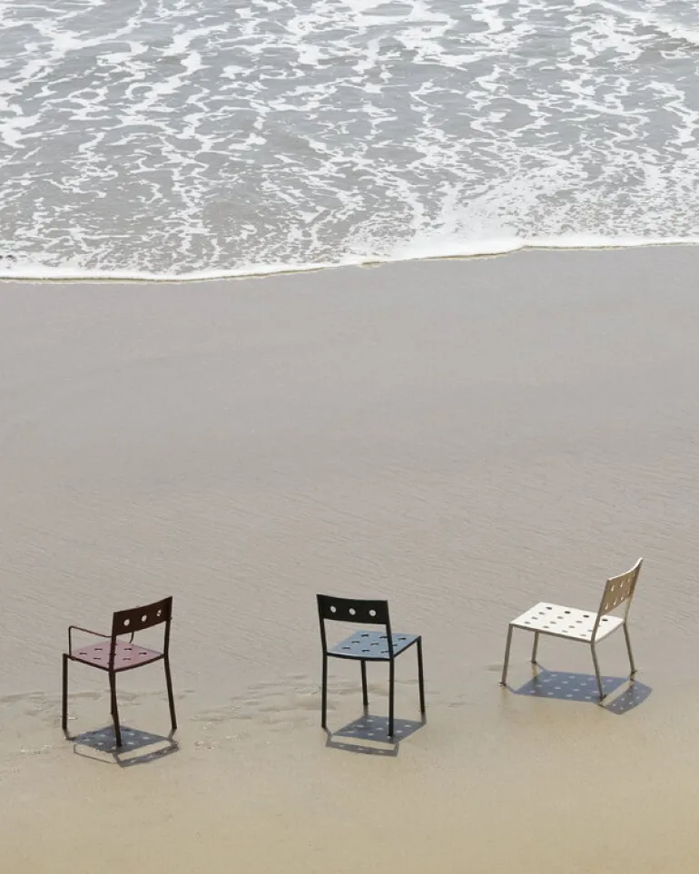 HAY Balkong lounge stol, krita beige