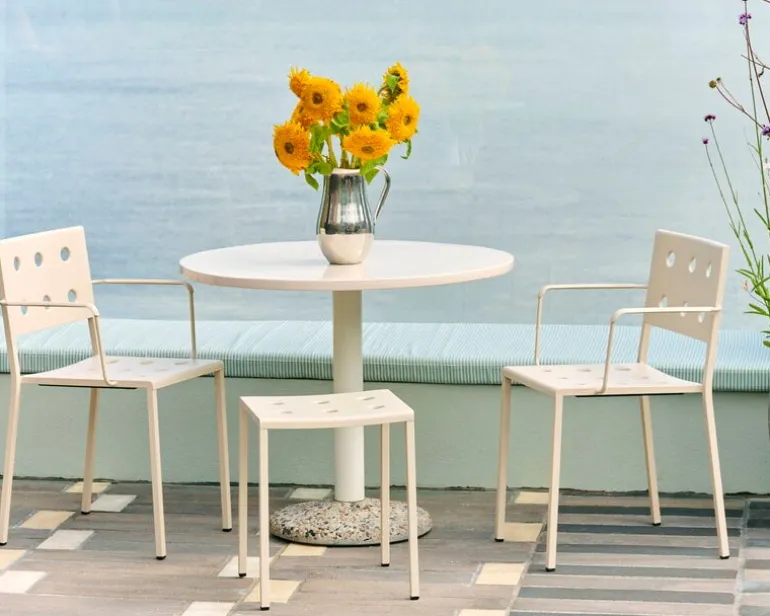 HAY Balkongfåtölj, kritbeige