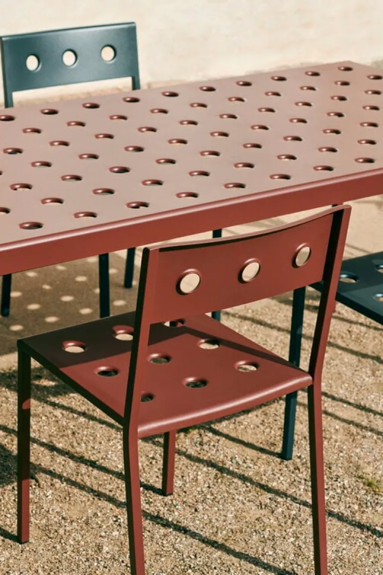 HAY Balkongstol, järnröd