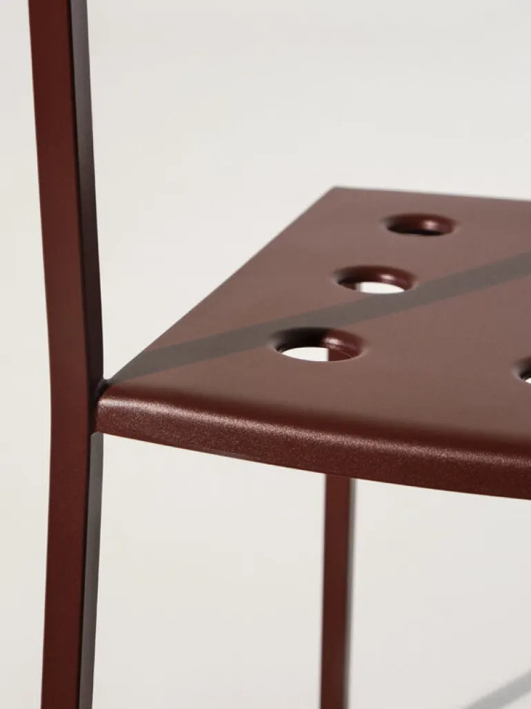 HAY Balkongstol, järnröd