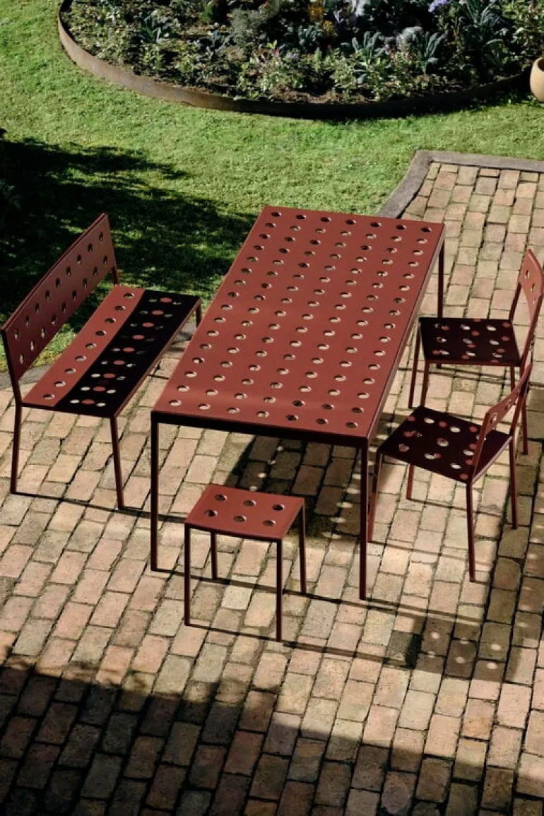 HAY Balkongstol, järnröd