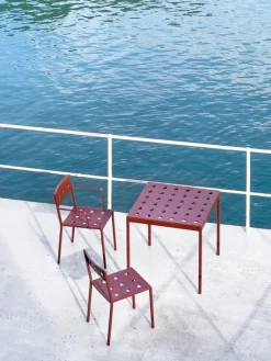 HAY Balkongstol, järnröd