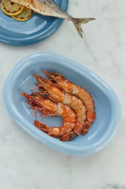 HAY Barro tallrik, set om 2, 18 cm, mörkblå