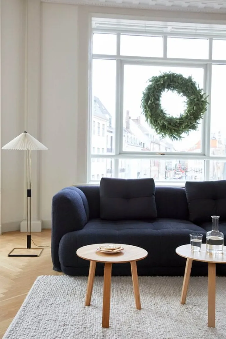 HAY Bella högt soffbord, 45 cm, oljad ek