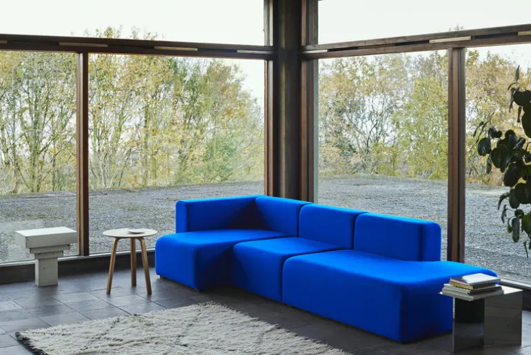 HAY Bella högt soffbord, 45 cm, oljad ek