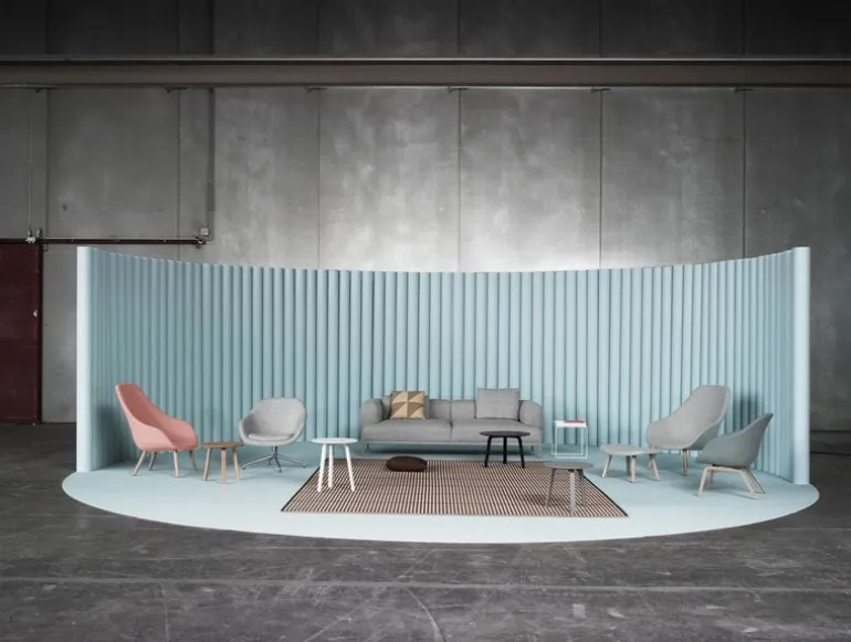 HAY Bella lågt soffbord, 45 cm, oljad ek