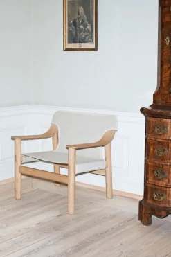 HAY Bernard fåtölj, ek - kanvas