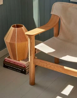 HAY Bernard fåtölj, ek - kanvas