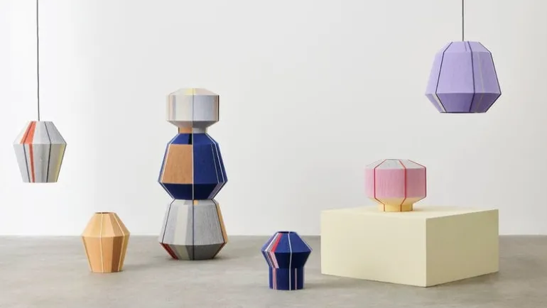 HAY Bonbon 310 lampskärm, petit blue