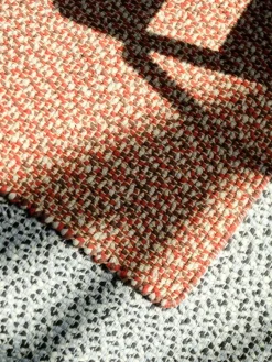 HAY Braided matta, röd