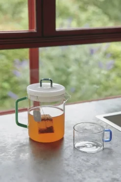 HAY Brew kanna, klar – vit jade